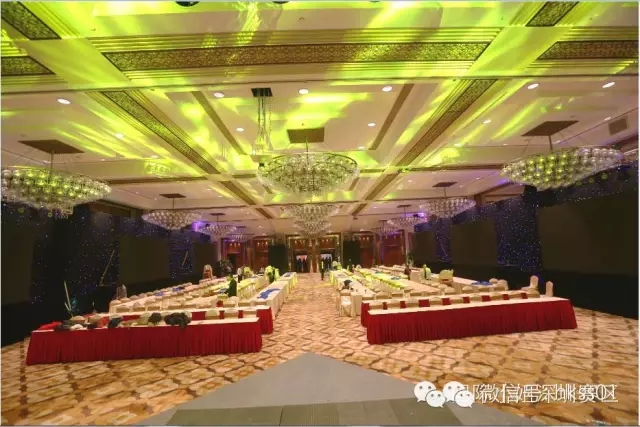 盛世集團對會場的精心布置